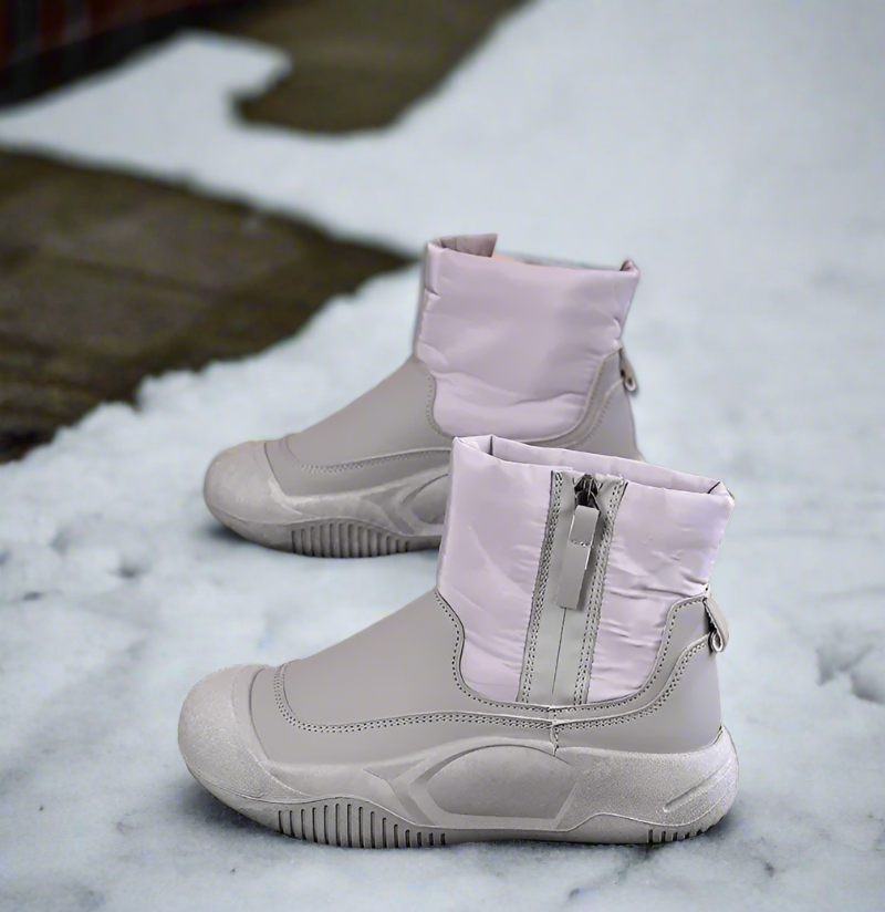 Trendige Schnee-Boots für Damen – Mit dicker Plattform & rutschfester Sohle