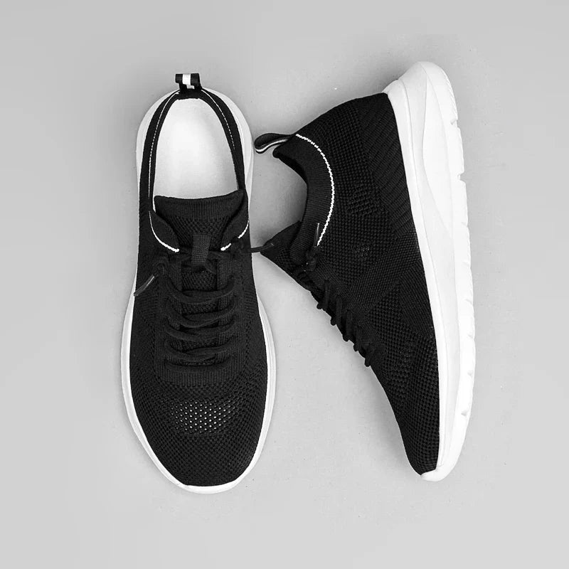 Sportschuhe mit 6 cm Erhöhung und anatomischer Unterstützung