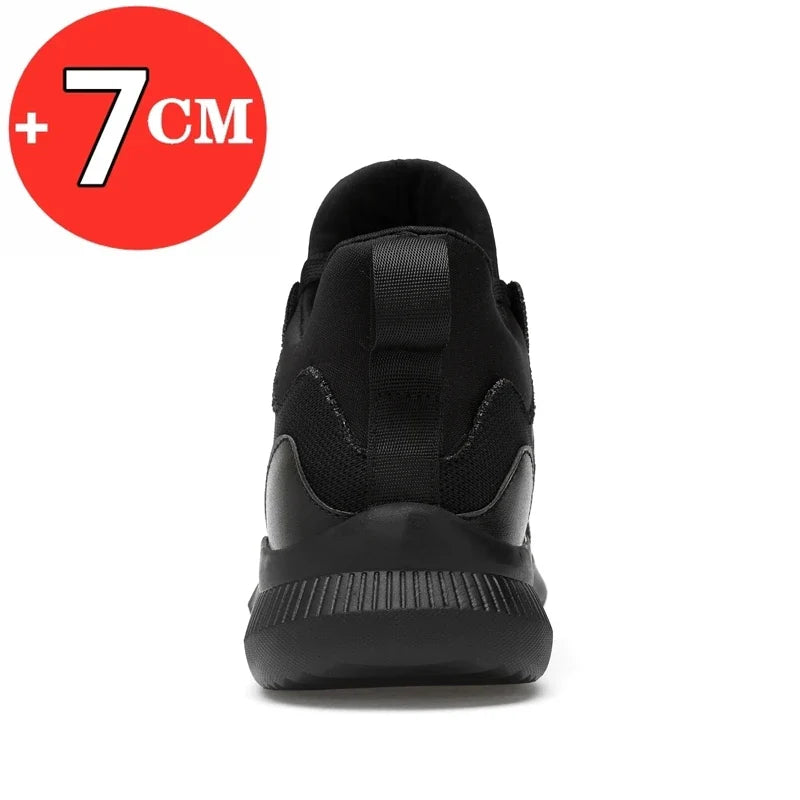 Stützende Sneaker mit versteckter orthopädischer Erhöhung