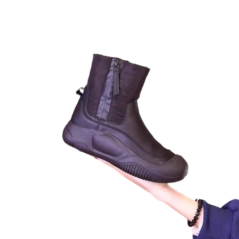 Trendige Schnee-Boots für Damen – Mit dicker Plattform & rutschfester Sohle