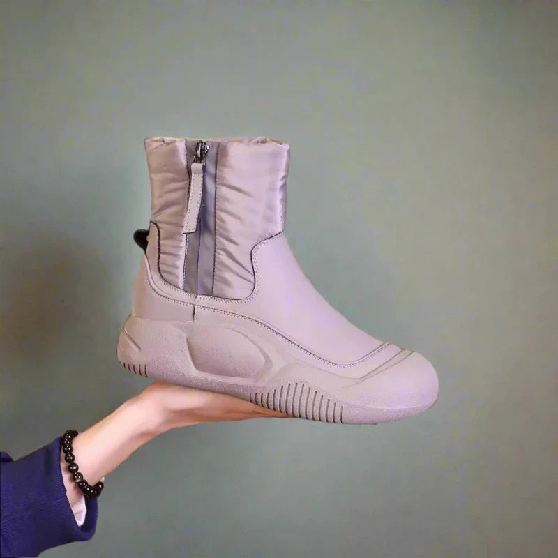 Trendige Schnee-Boots für Damen – Mit dicker Plattform & rutschfester Sohle