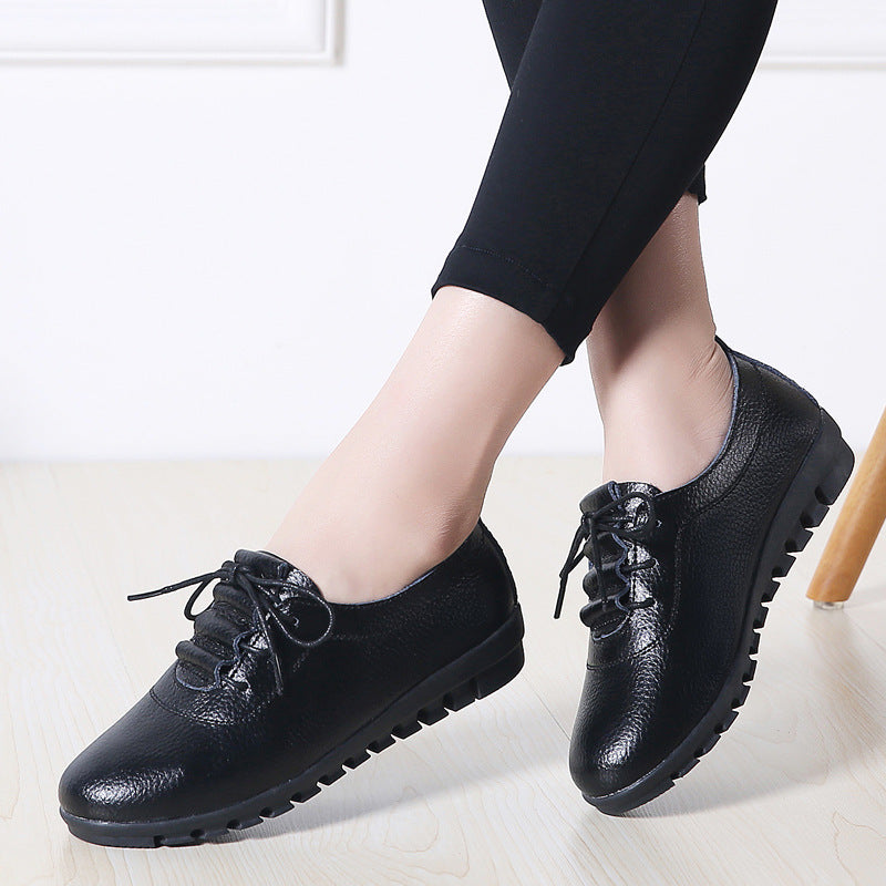 Weiche Freizeitschuhe aus echtem Leder für Damen