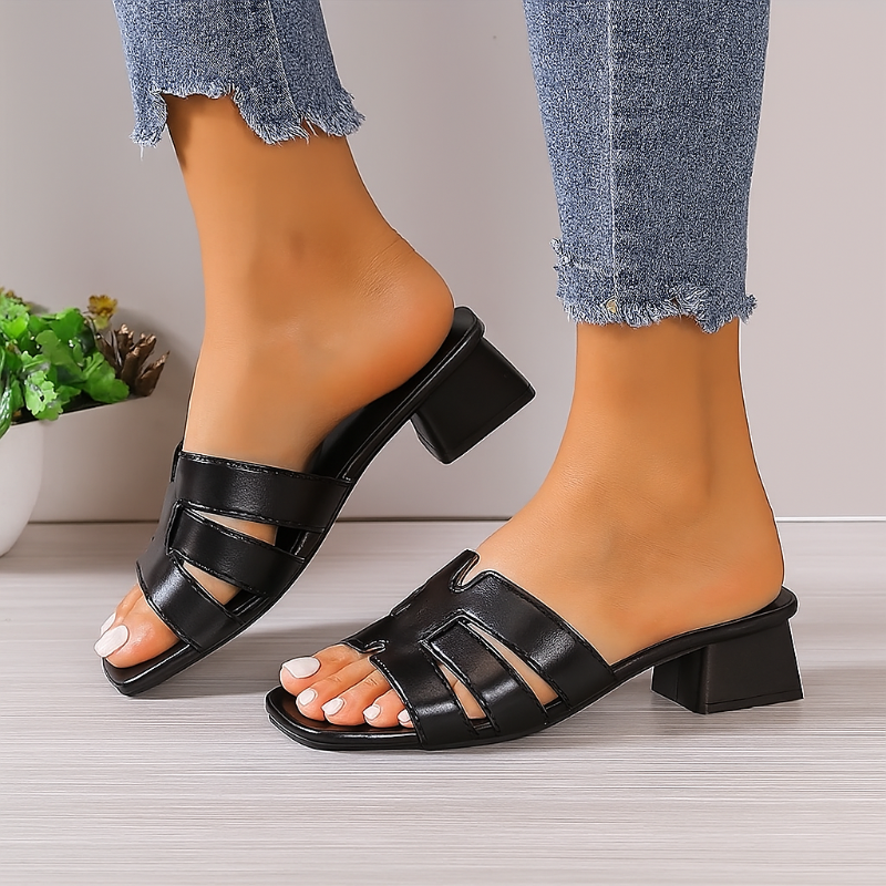 Ballenzeh-Sandalen aus PU-Leder