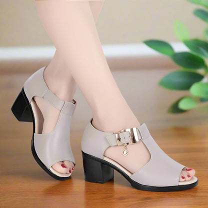 Orthopädische Ledersandalen für Damen –  Weich, bequem & fußfreundlich
