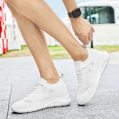 Sportschuhe mit 6 cm Erhöhung und anatomischer Unterstützung