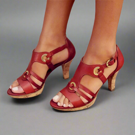 Elegante Damensandalen mit Absatz – Große Größen & femininer Look