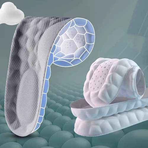 Orthopedic insoles for women and men, lightweight cushioning