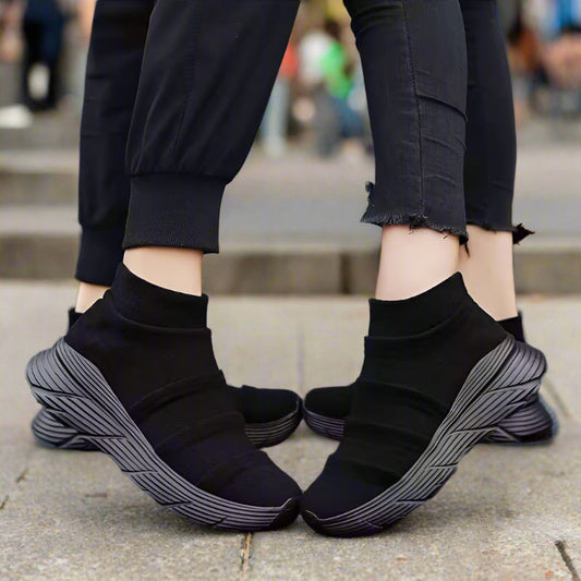 Warme Komfortsneaker mit ergonomischer Sohle & Platz für Hallux