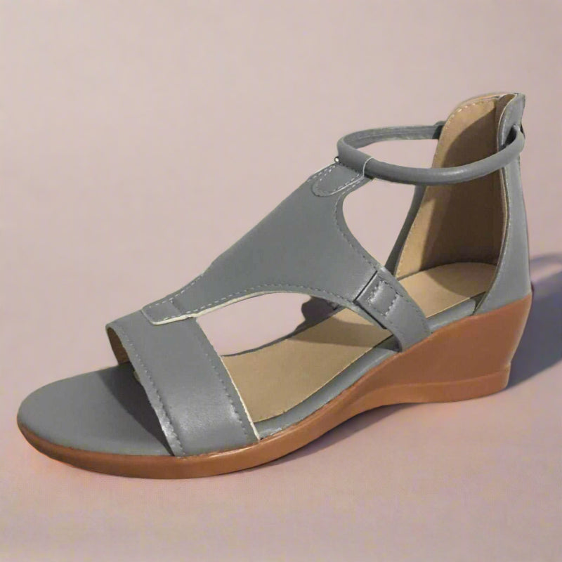 Bequeme Keilsandalen mit niedriger Plattform – Für entspanntes Gehen