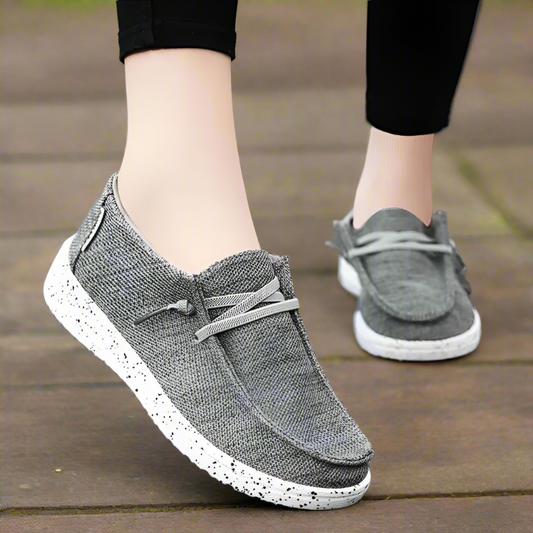 Atmungsaktive Freizeitschuhe aus Canvas für ganztägigen Komfort