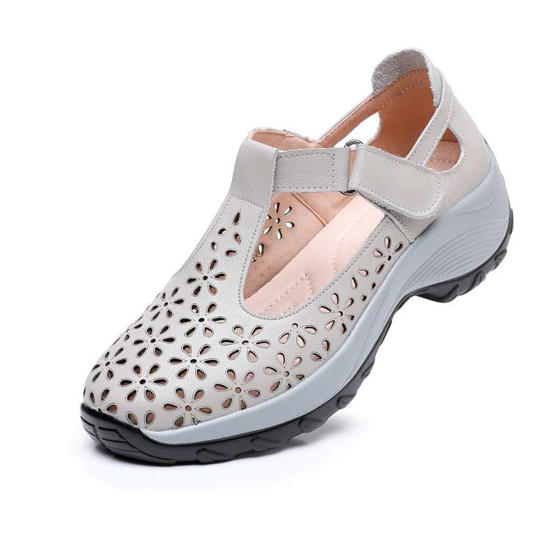 Atmungsaktive Komfortschuhe für Damen – Sneaker-Stil trifft Sandalenkomfort