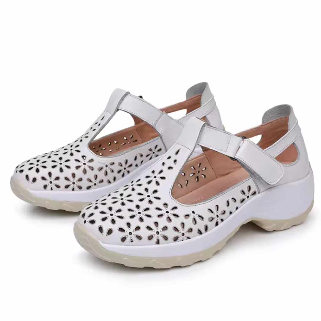 Atmungsaktive Komfortschuhe für Damen – Sneaker-Stil trifft Sandalenkomfort