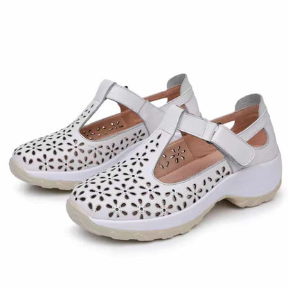 Atmungsaktive Komfortschuhe für Damen – Sneaker-Stil trifft Sandalenkomfort
