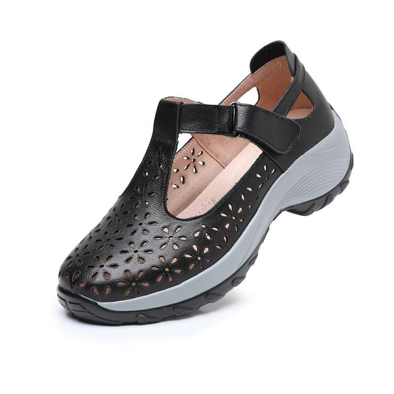 Atmungsaktive Komfortschuhe für Damen – Sneaker-Stil trifft Sandalenkomfort
