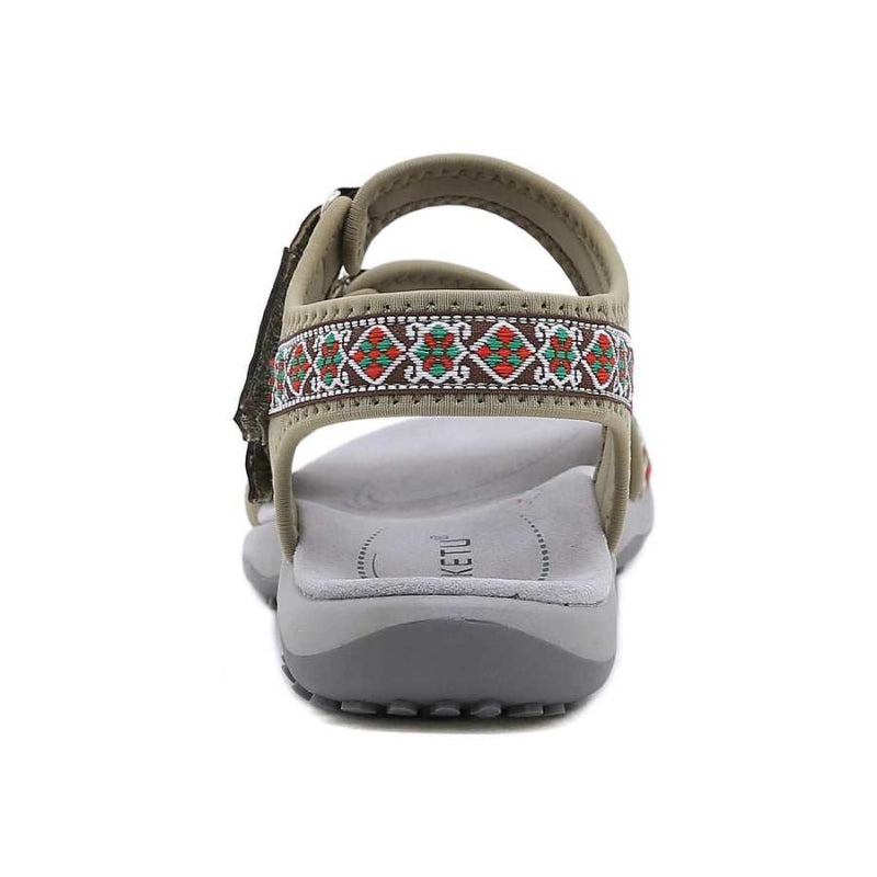 Bequeme Damen-Sandalen mit Fersenriemen – Ideal für längere Spaziergänge