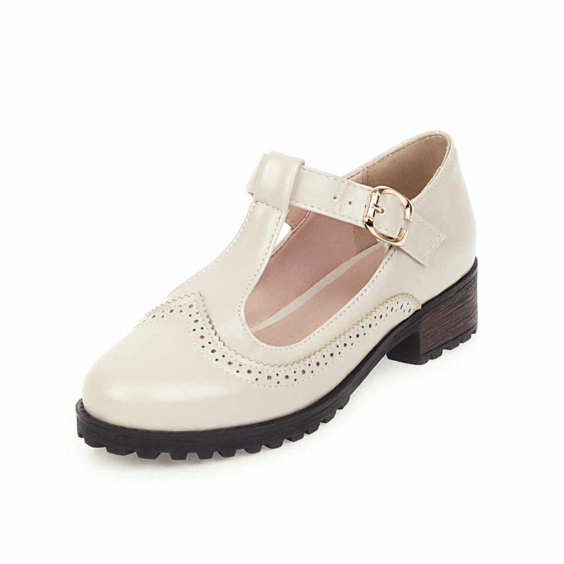 Elegante Oxford-Pumps im klassischen Stil – Zeitlos & stilvoll