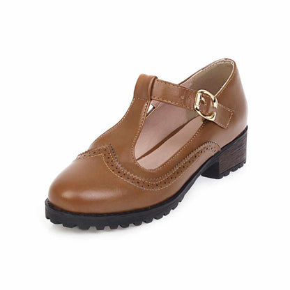 Elegante Oxford-Pumps im klassischen Stil – Zeitlos & stilvoll