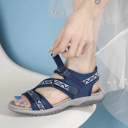 Bequeme Damen-Sandalen mit Fersenriemen – Ideal für längere Spaziergänge