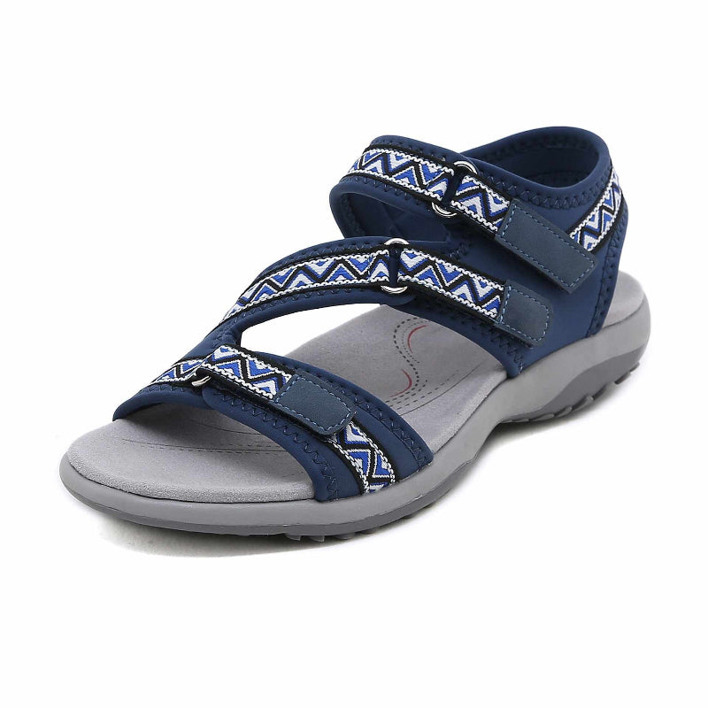 Bequeme Damen-Sandalen mit Fersenriemen – Ideal für längere Spaziergänge