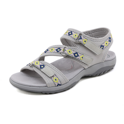 Bequeme Damen-Sandalen mit Fersenriemen – Ideal für längere Spaziergänge