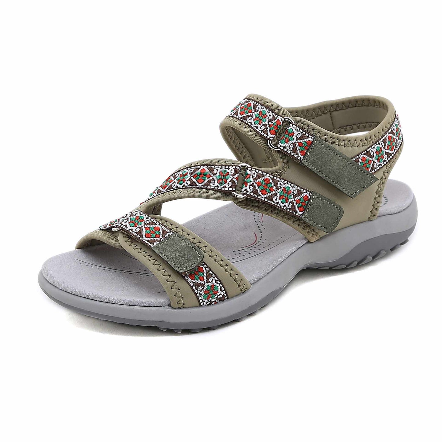 Bequeme Damen-Sandalen mit Fersenriemen – Ideal für längere Spaziergänge