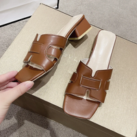 Brown – low heel