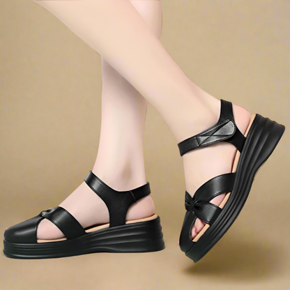 Leichte Keilsandalen Damen Fußgewölbeunterstützung Bequem