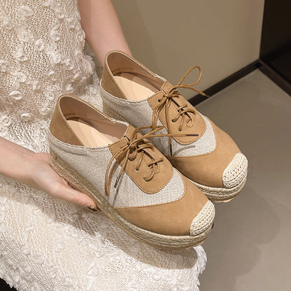 Orthopädische Damen-Sneaker im Espadrilles-Stil