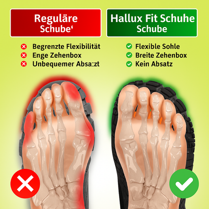 Barfuß-Sneaker mit Zehenfreiheit – Wolkenkomfort für Hallux-Füße