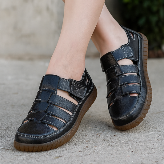 Ultralight comfort sandals dark blue shock-absorbing sole