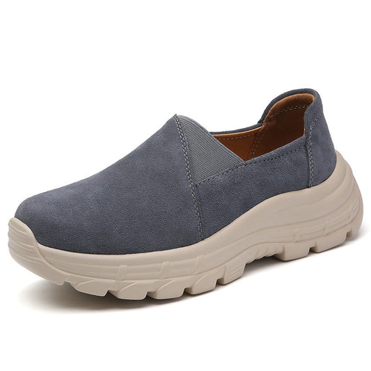 Orthopädische Damen Sneaker Mit Dicker Sohle