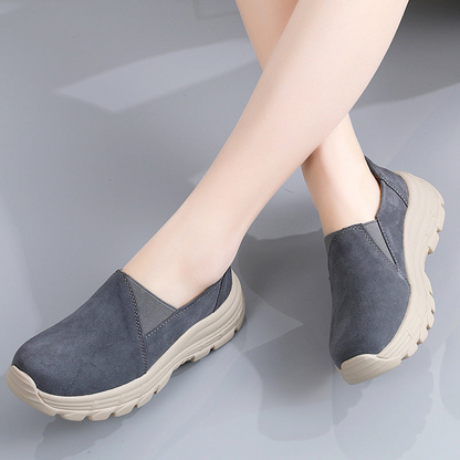 Orthopädische Damen Sneaker Mit Dicker Sohle
