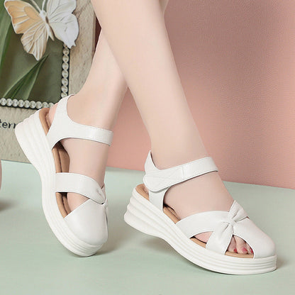 Leichte Keilsandalen Damen Fußgewölbeunterstützung Bequem