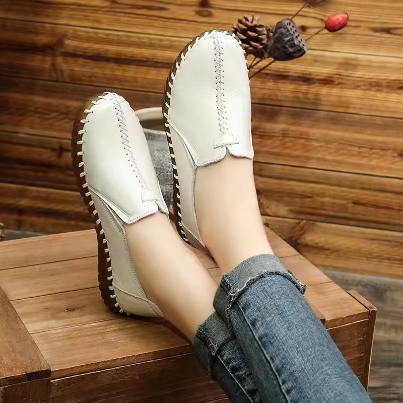 Komfortable Slip-On-Schuhe mit gepolsterter Sohle und leichtem Design