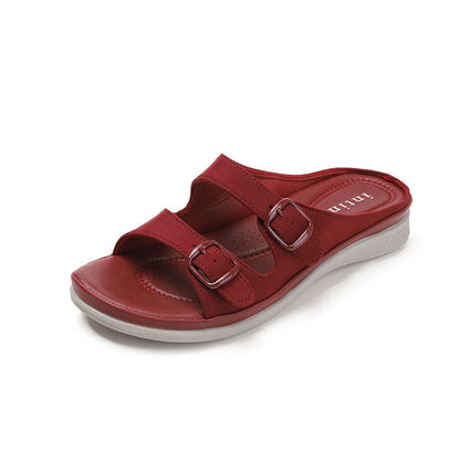Weiche Sommer-Pantoletten für Damen