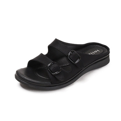 Weiche Sommer-Pantoletten für Damen