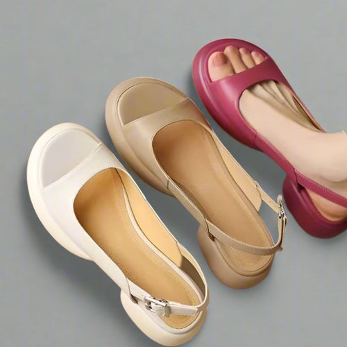 Women's Sandals Soft Sole Block Heel Bunion