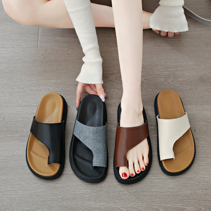 Bequeme Hallux-Sandalen mit dicker Sohle – Premium-Qualität