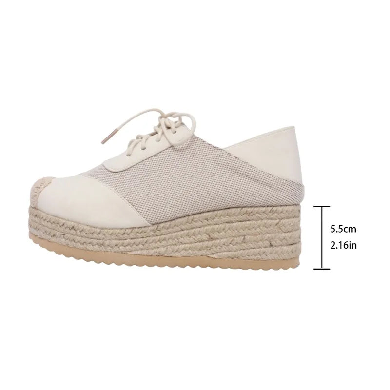 Orthopädische Damen-Sneaker im Espadrilles-Stil