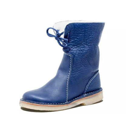 Bequeme Damen-Winterstiefel mit Wollfutter – Für warme & entspannte Füße