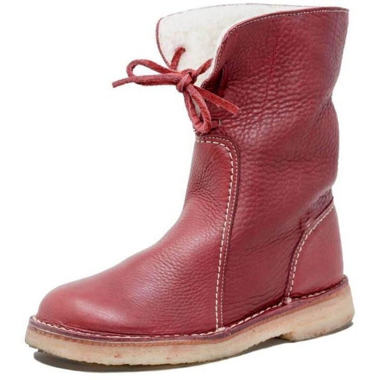 Bequeme Damen-Winterstiefel mit Wollfutter – Für warme & entspannte Füße