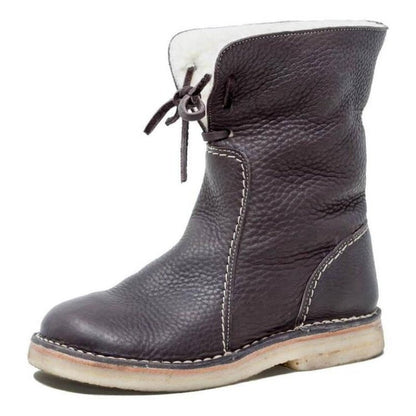 Bequeme Damen-Winterstiefel mit Wollfutter – Für warme & entspannte Füße