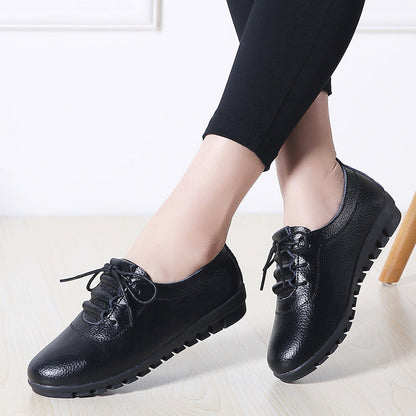 Weiche Freizeitschuhe aus echtem Leder für Damen