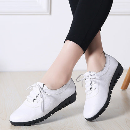 Weiche Freizeitschuhe aus echtem Leder für Damen