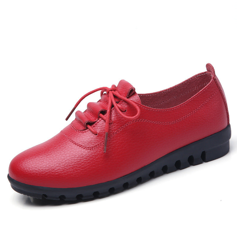 Weiche Freizeitschuhe aus echtem Leder für Damen