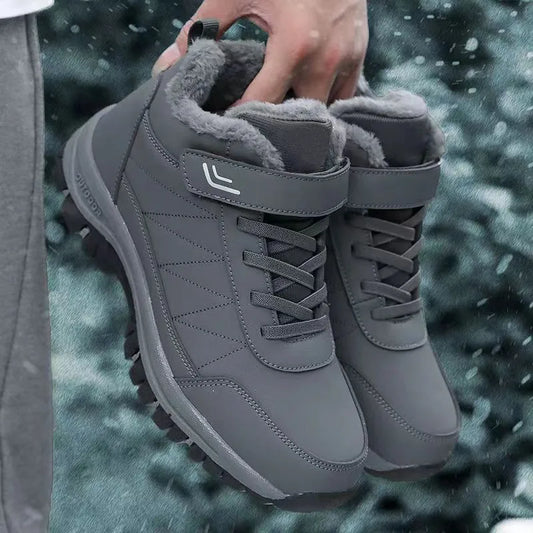Gefütterte Herren-Winterstiefel – Für warme & trockene Füße