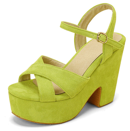 Stützende Keilsandalen für Damen – Mit ergonomischem Fußbett