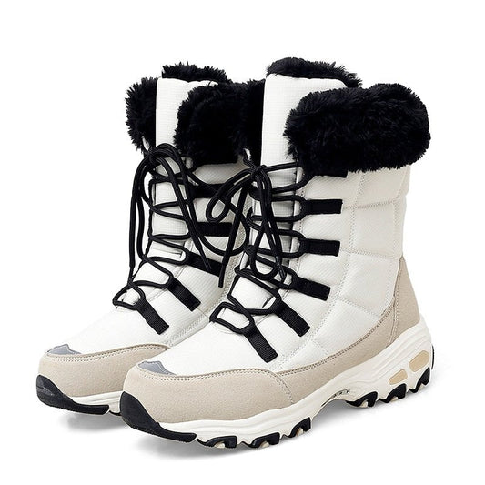Thermostiefel für Damen – Wasserdicht & mit orthopädischem Fußbett